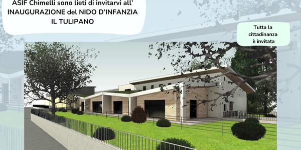 Immagine decorativa per il contenuto Inaugurazione del nuovo Nido d'infanzia "Il Tulipano"